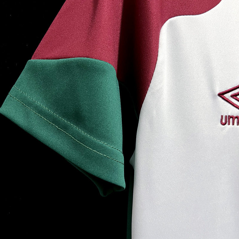 FLUMINENSE WHITE AND RED TRAINING UNIFORM 23/24 WOMAN