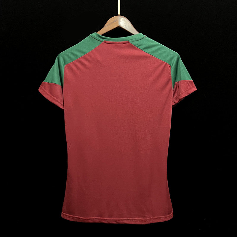 FLUMINENSE TRAINING RED AND GREEN UNIFORM 23/24 WOMAN