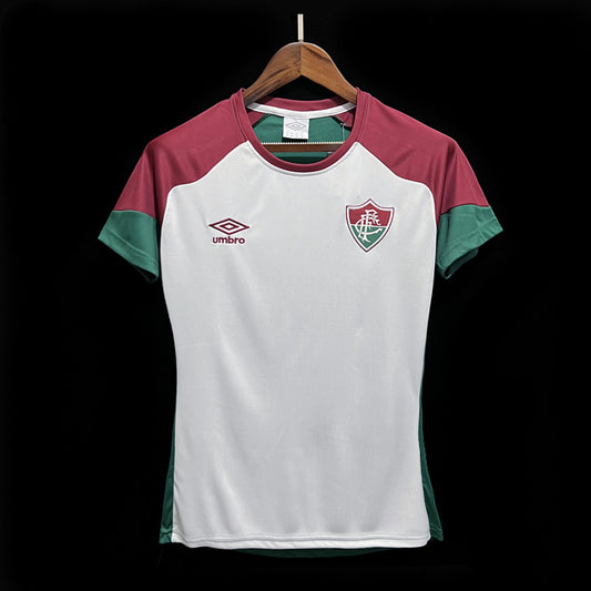 FLUMINENSE WHITE AND RED TRAINING UNIFORM 23/24 WOMAN
