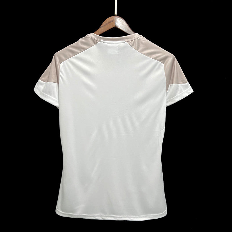 FLUMINENSE WHITE AND GRAY TRAINING TRAINING UNIFORM 23/24 WOMAN