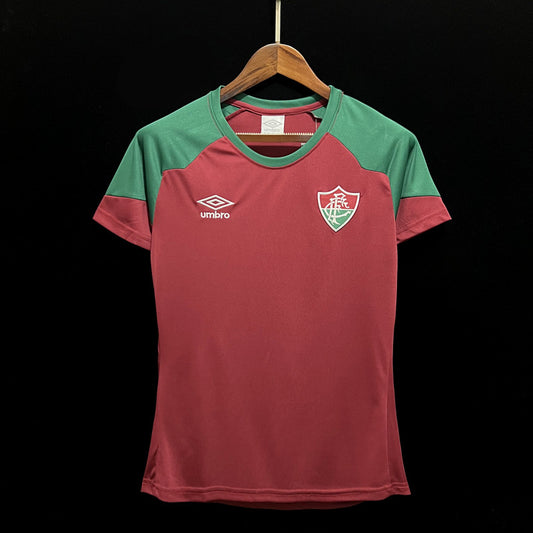 FLUMINENSE TRAINING RED AND GREEN UNIFORM 23/24 WOMAN