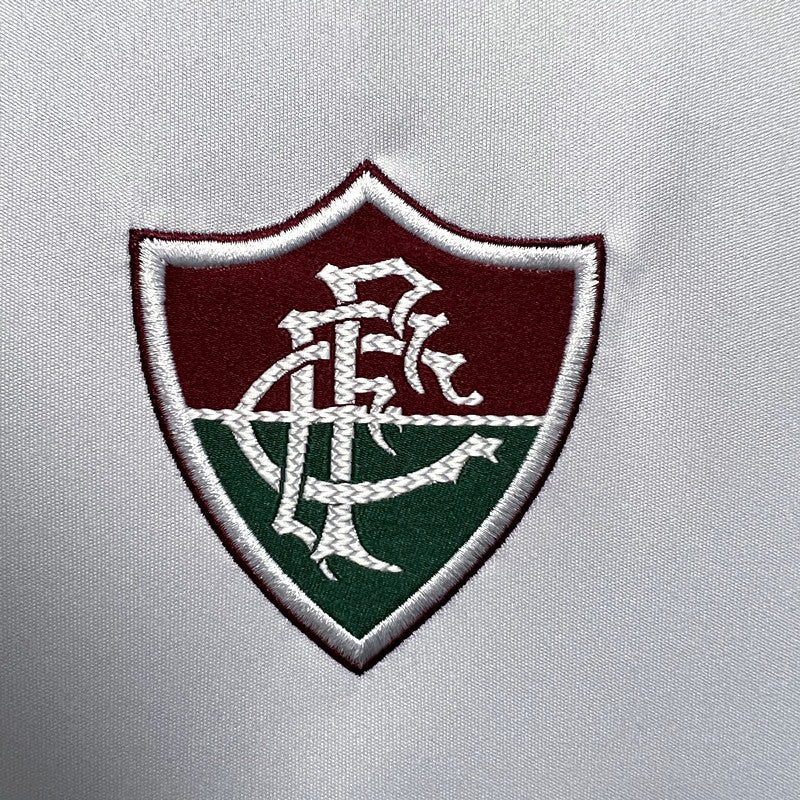FLUMINENSE WHITE AND GRAY TRAINING TRAINING UNIFORM 23/24 WOMAN